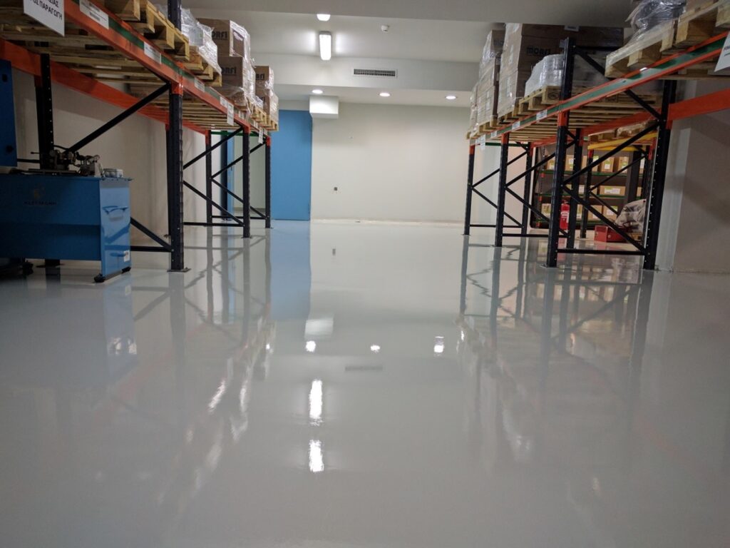 Self Leveling Epoxy Floor Coating Fort Specialties